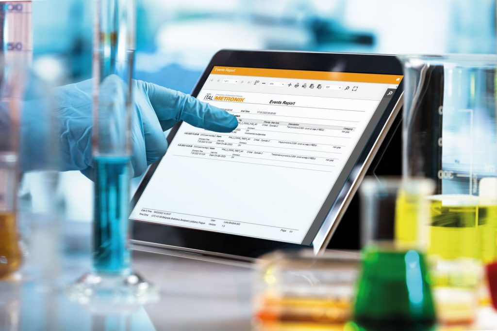 pharmaceutical-worker-monitoring-production-data